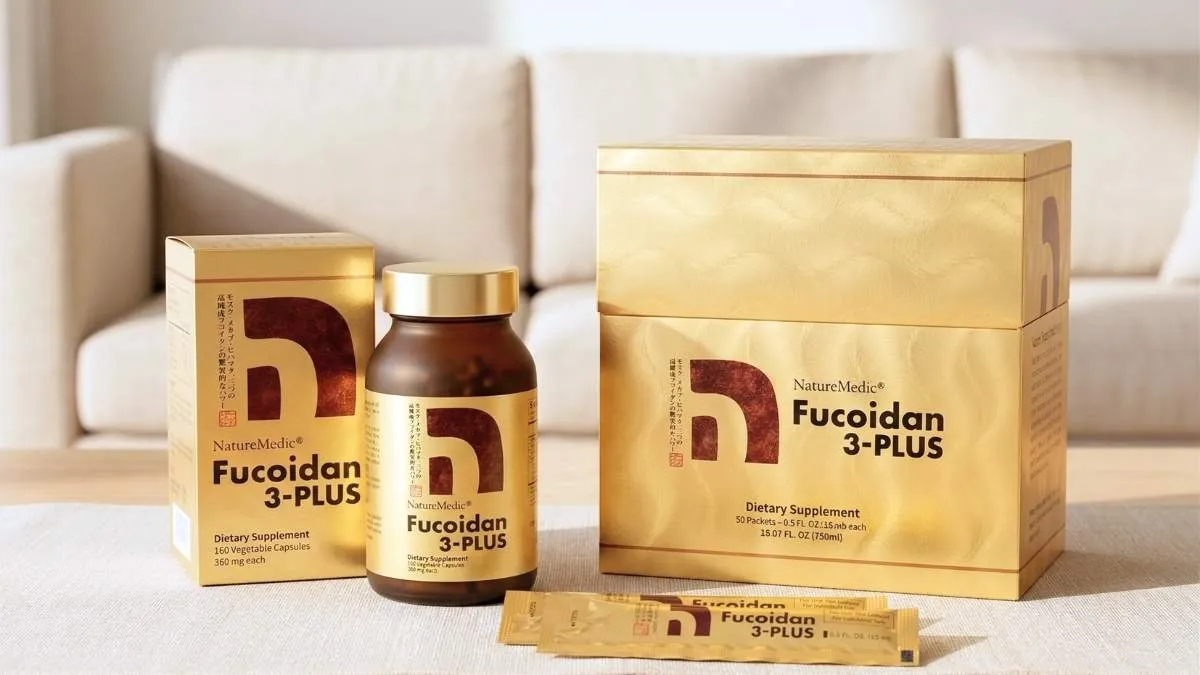 The scientific power of NatureMedic Fucoidan 3-PLUS