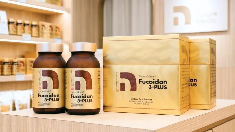 NatureMedic Fucoidan 3-PLUS Product Series